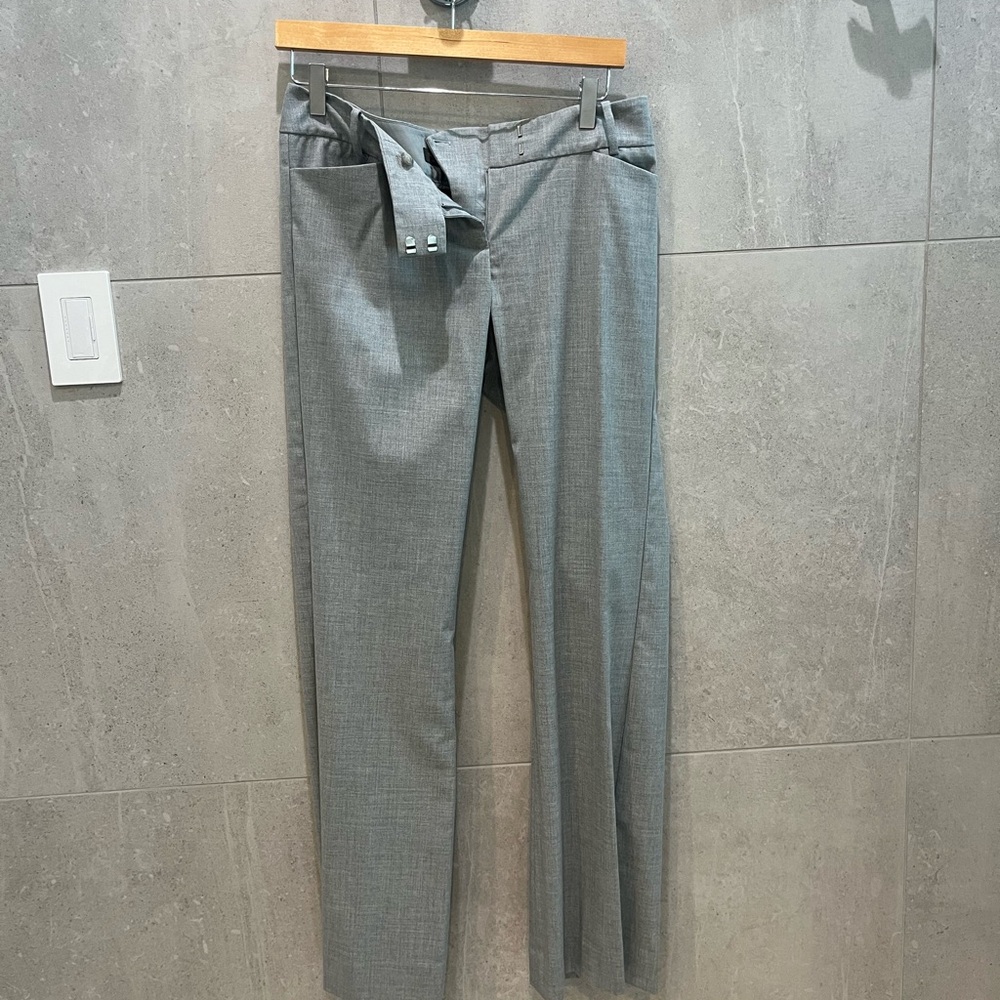 The Limited Women's Straight Leg Pants in Light Gray